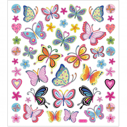 Naklejki Kolorowe Motyle - Creativ Company - 1