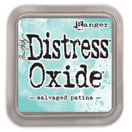 Distress Oxide Ink Pad - Poduszka z tuszem - Salvaged Patina - Ranger - 1