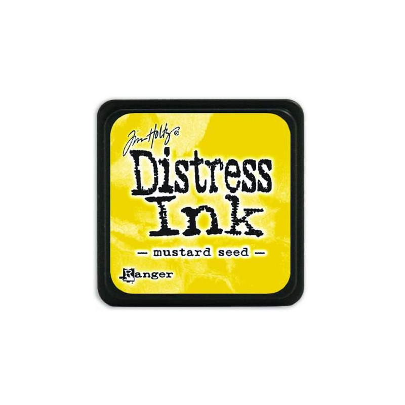 Distress Mini Ink Pad - Poduszka z Tuszem - Mustard Seed - Ranger - 1