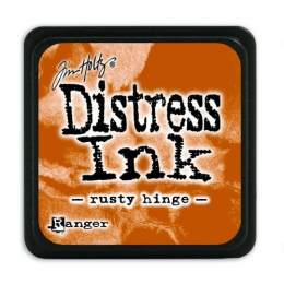 Distress Mini Ink Pad - Poduszka z Tuszem - Rusty Hinge - Ranger - 1