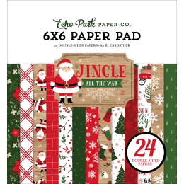 Blok papierów 6x6 - Jingle All The Way - Echo Park Paper - 1