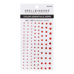 Spellbinders Red Mix Color Essentials Gems - Spellbinders - 1