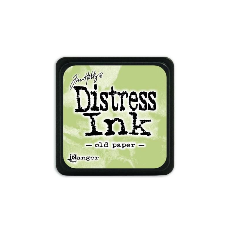 Distress Mini Ink Pad - Poduszka z Tuszem - Old Paper - Ranger - 1