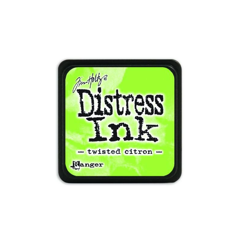 Distress Mini Ink Pad - Poduszka z Tuszem - Twisted Citron - Ranger - 1