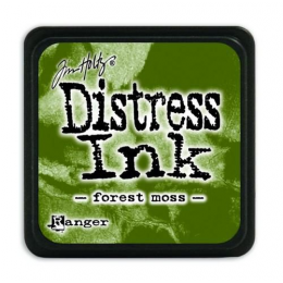 Distress Mini Ink Pad - Poduszka z Tuszem - Forest Moss - Ranger - 1