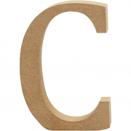 Litera C z MDF - 8 cm - Creativ Company - 1