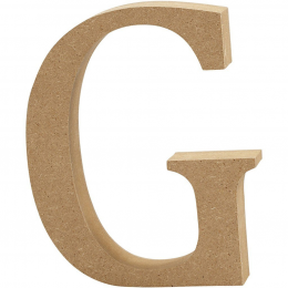 Litera G z MDF - 8 cm