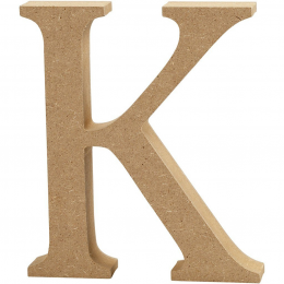 Litera K z MDF - 8 cm - Creativ Company - 1