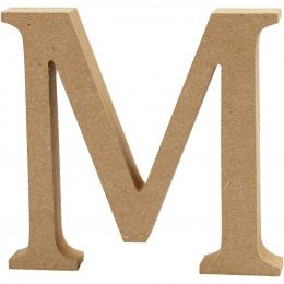 Litera M z MDF - 8 cm - Creativ Company - 1
