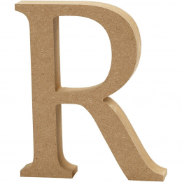 Litera R z MDF - 8 cm - Creativ Company - 1
