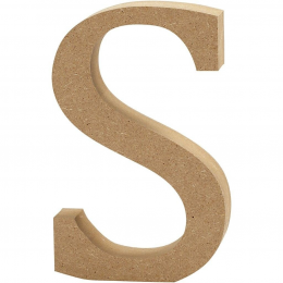 Litera S z MDF - 13 cm
