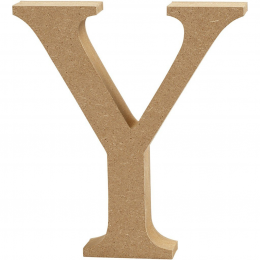 Litera Y z MDF - 8 cm