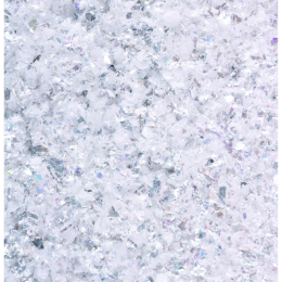 Płatki Pentart Galaxy 15g Białe - MERCURY WHITE - Pentart - 2