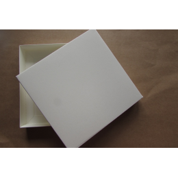 Pudełko na kartkę Eco-Scrapbooking - KREMOWE 16x16x2,5 - Eco-scrapbooking - 1
