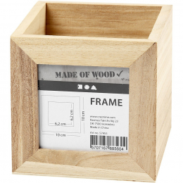 Pudełko z drewna, z oknem, na długopisy - Creative Company - Creativ Company - 1