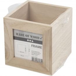Pudełko z drewna, z oknem, na długopisy - Creative Company - Creativ Company - 2