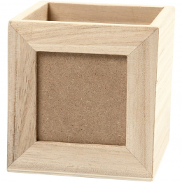 Pudełko z drewna, z oknem, na długopisy - Creative Company - Creativ Company - 5