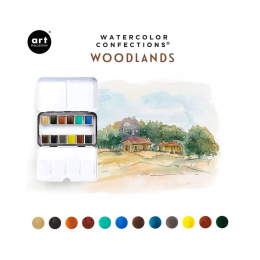 Watercolor Confections: Woodlands - Prima Marketing - 1