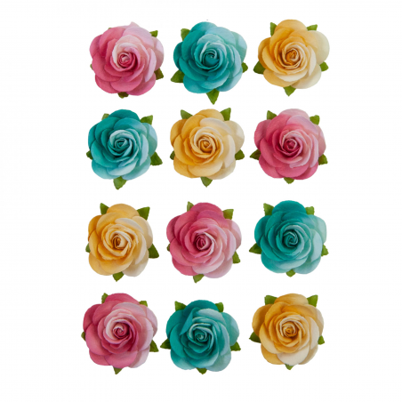 Kwiaty Prima Marketing Painted Floral - BRIGHT GOUACHE - Prima Marketing - 1