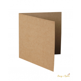 Baza do kartki - KRAFT 14x14 - Rzeczy z Papieru - 1