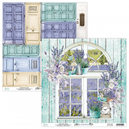Papier Mintay Papers - LAVENDER FARM 04 30x30 - Mintay Papers - 1