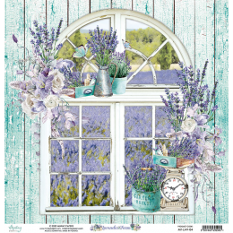 Papier Mintay Papers - LAVENDER FARM 04 30x30 - Mintay Papers - 3