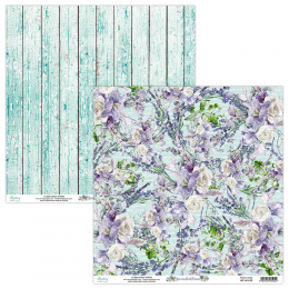 Papier Mintay Papers - LAVENDER FARM 05 30x30 - Mintay Papers - 1