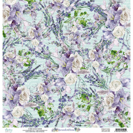 Papier Mintay Papers - LAVENDER FARM 05 30x30 - Mintay Papers - 3