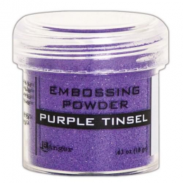 Puder do embossingu z brokatem - Purple Tinsel - Ranger - 1
