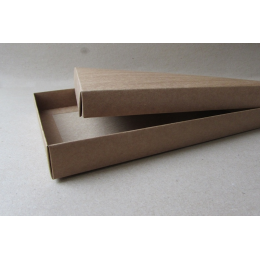 Pudełko 22x15,5x2,5 cm - kraft - Eco-scrapbooking - 1