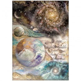 Papier ryżowy Stamperia Cosmos Infinity - GALILEUSZ A4 - Stamperia - 1