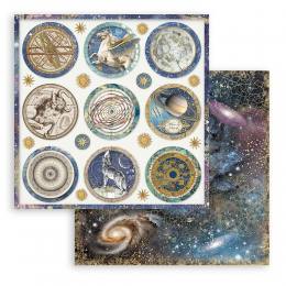 Papier Stamperia Cosmos Infinity - DEKORY - 30x30 - Stamperia - 1