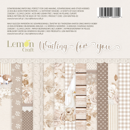 Blok papierów Lemoncraft - WAITING FOR YOU - 15x15 - LemonCraft - 1