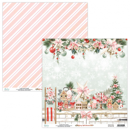 Papier Mintay Papers - MERRY LITTLE CHRISTMAS 02 30x30 - Mintay Papers - 1