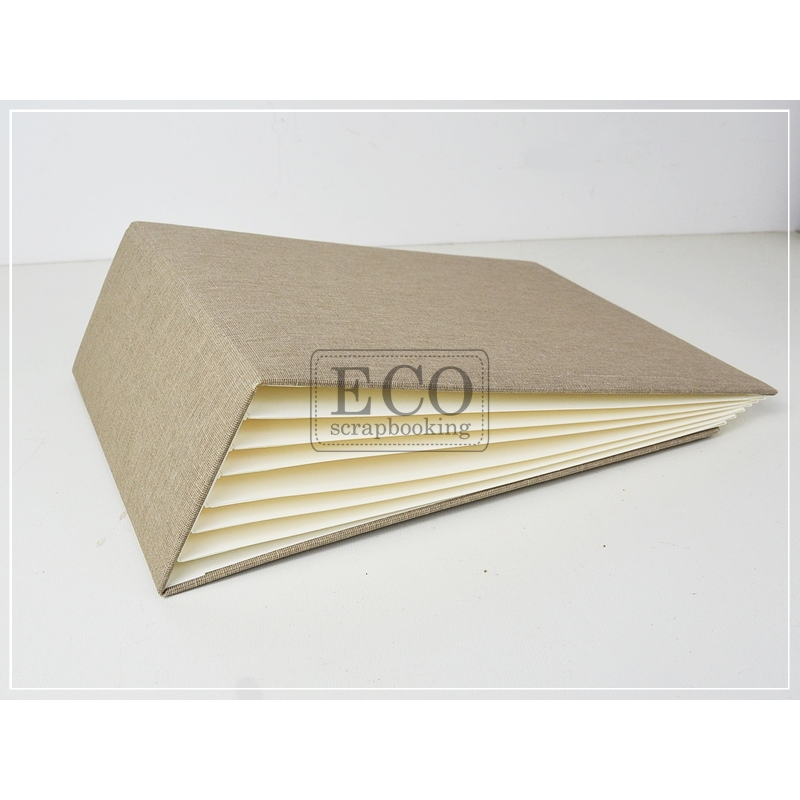 Album Eco-Scrapbooking - kremowe karty - BAZYL - NATURALNY 21x16 - Eco-scrapbooking - 1