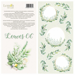 Blok elementów do wycinania Lemoncraft - LEAVES 06 - 15x30 - LemonCraft - 3