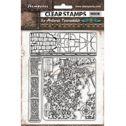 Stemple kauczukowe Stamperia Magic Forest - TŁA - Stamperia - 1