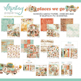 Blok papierów Mintay Papers - PLACES WE GO 30x30 - Mintay Papers - 10