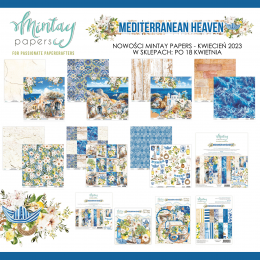 Elementy do wycinania Mintay Papers - MEDITERRANEAN HEAVEN 30x30 - Mintay Papers - 4