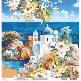 Papier Mintay Papers - MEDITERRANEAN HEAVEN 03 30x30 - Mintay Papers - 3