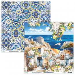 Papier Mintay Papers - MEDITERRANEAN HEAVEN 02 30x30 - Mintay Papers - 1