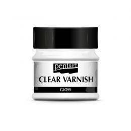 Lakier rozpuszczalnikowy Pentart Clear Varnish - POŁYSK 50 ml - Pentart - 1