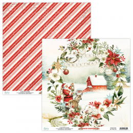 Papier Mintay Papers - WHITE CHRISTMAS 02 30x30 - Mintay Papers - 1