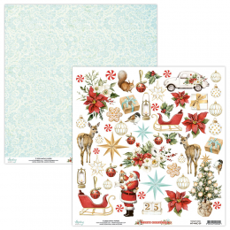 Elementy do wycinania Mintay Papers -  WHITE CHRISTMAS 30x30 - Mintay Papers - 1