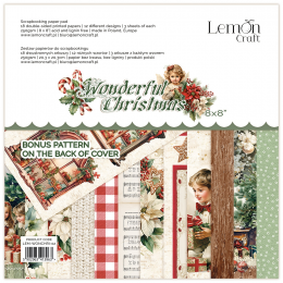 Blok papierów Lemoncraft - WONDERFUL CHRISTMAS 20x20 - LemonCraft - 4