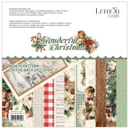 Blok papierów Lemoncraft - WONDERFUL CHRISTMAS 30x30 - LemonCraft - 10