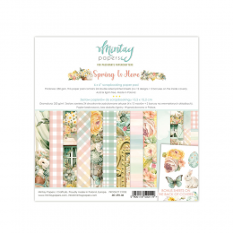 Blok papierów Mintay Papers - SPRING IS HERE 15x15 - Mintay Papers - 1