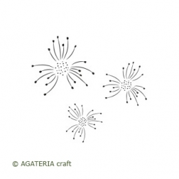 Stemple Agateria - PRĘCIKI KWIATOWE NA 3 PŁATKI - Agateria - 1