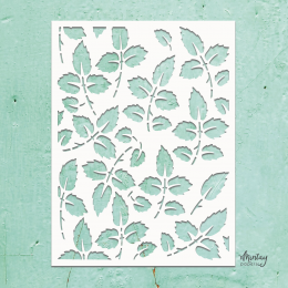 Szablon Mintay Papers - Mintay Kreativa - ROSE LEAVES - Mintay Papers - 1