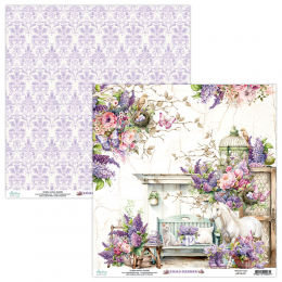 Papier Mintay Papers - LILAC GARDEN 01 30x30 - Mintay Papers - 2